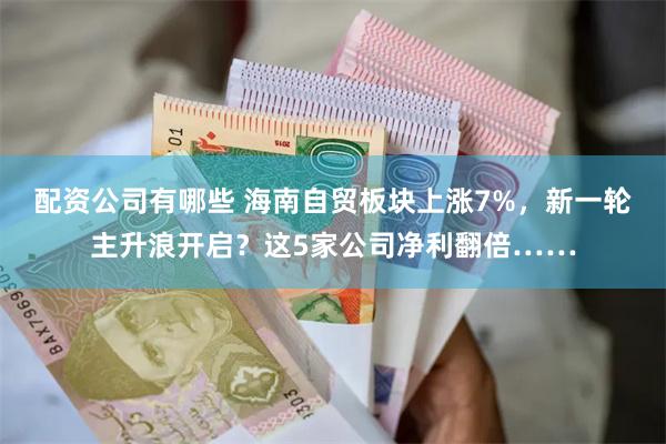 配资公司有哪些 海南自贸板块上涨7%，新一轮主升浪开启？这5家公司净利翻倍……