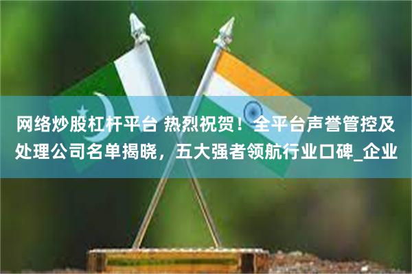网络炒股杠杆平台 热烈祝贺！全平台声誉管控及处理公司名单揭晓，五大强者领航行业口碑_企业
