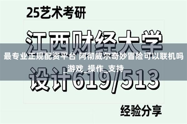 最专业正规配资平台 阿彻威尔奇妙冒险可以联机吗_游戏_操作_支持