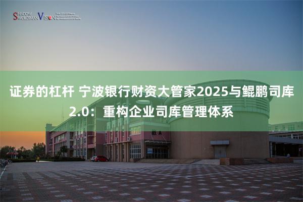 证券的杠杆 宁波银行财资大管家2025与鲲鹏司库2.0：重构企业司库管理体系
